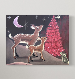 Silent Night Painting Kit