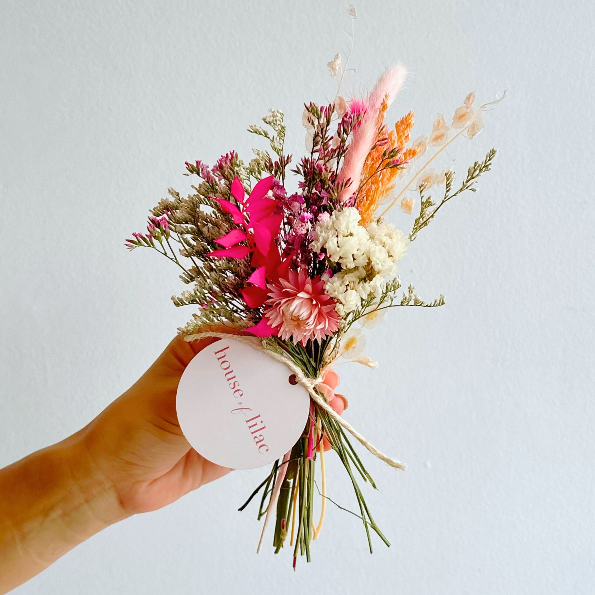 valentine's day small dried flower bundle Public Relations Media Kit