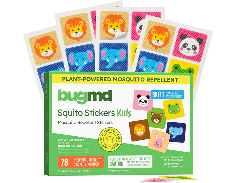 Amazon Prime Day Deal Alert: BugMD's Squito Stickers Offer a Kid-Friendly Alternative to Traditional Mosquito Repellents This Summer