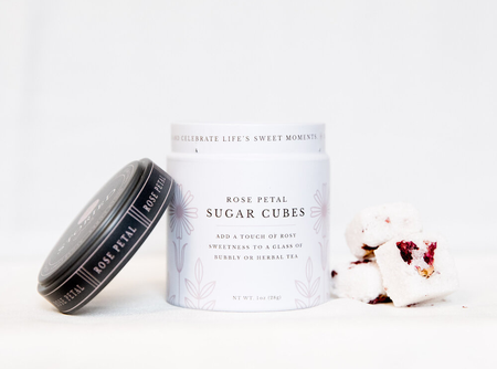 Storied Cubes Rose Petal Sugar Cube