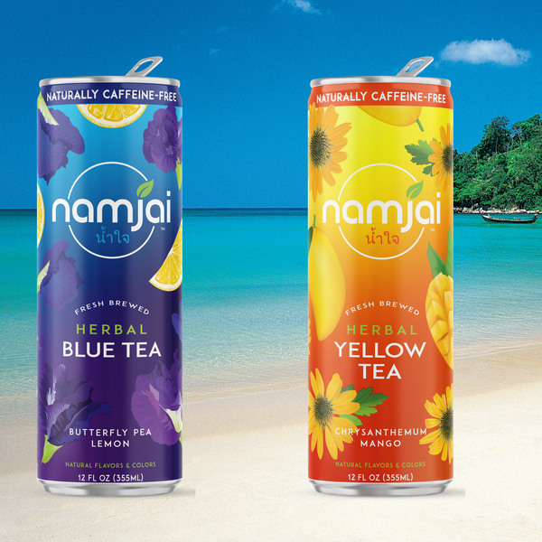Introducing Namjai—All-Natural, Fresh Brewed, Healthy Herbal Iced Teas Inspired from Thailand