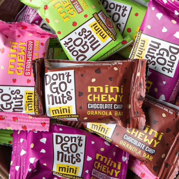 Don’t Go Nuts Launches Mini Chewy Granola Bar Variety Packs, Available Exclusively at Walmart