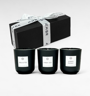 LUXURY VOTIVE TRIO GIFT SET - CORE