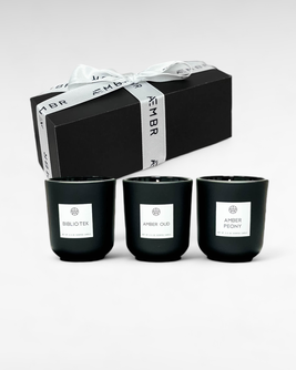 LUXURY VOTIVE TRIO GIFT SET - CORE