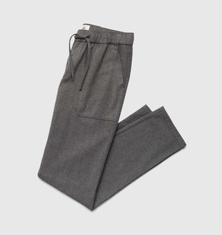 Tyler Moleskin Pull-On Utility Pant - Charcoal Heather