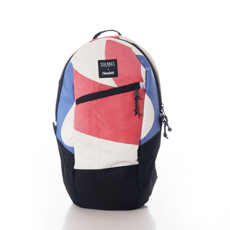 Vintage Crew Red and Blue Backpack