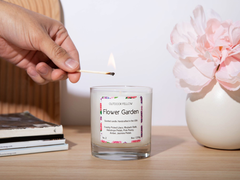 Outdoor Fellow Unveils the New "Flower Garden" Scented Candle