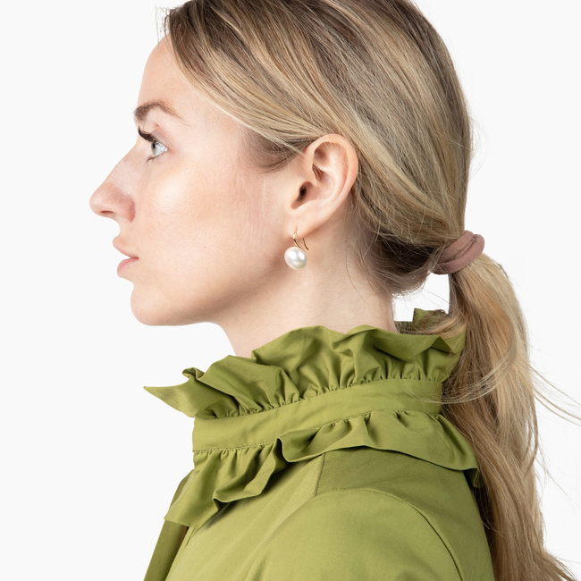 weekender ruffle caftan wasabi. collar.jpg