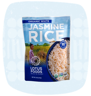 Organic White Jasmine Rice Heat & Eat Pouch