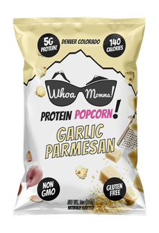 Garlic Parmesan Protein Popcorn