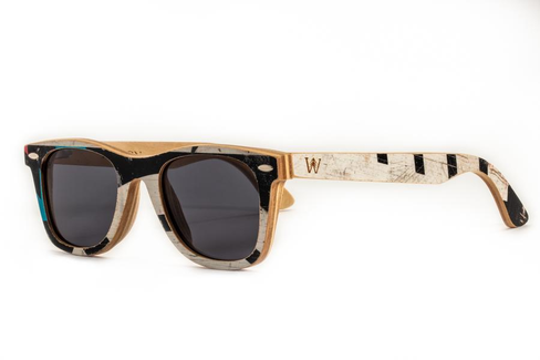 Recycled Skateboard Sunglass