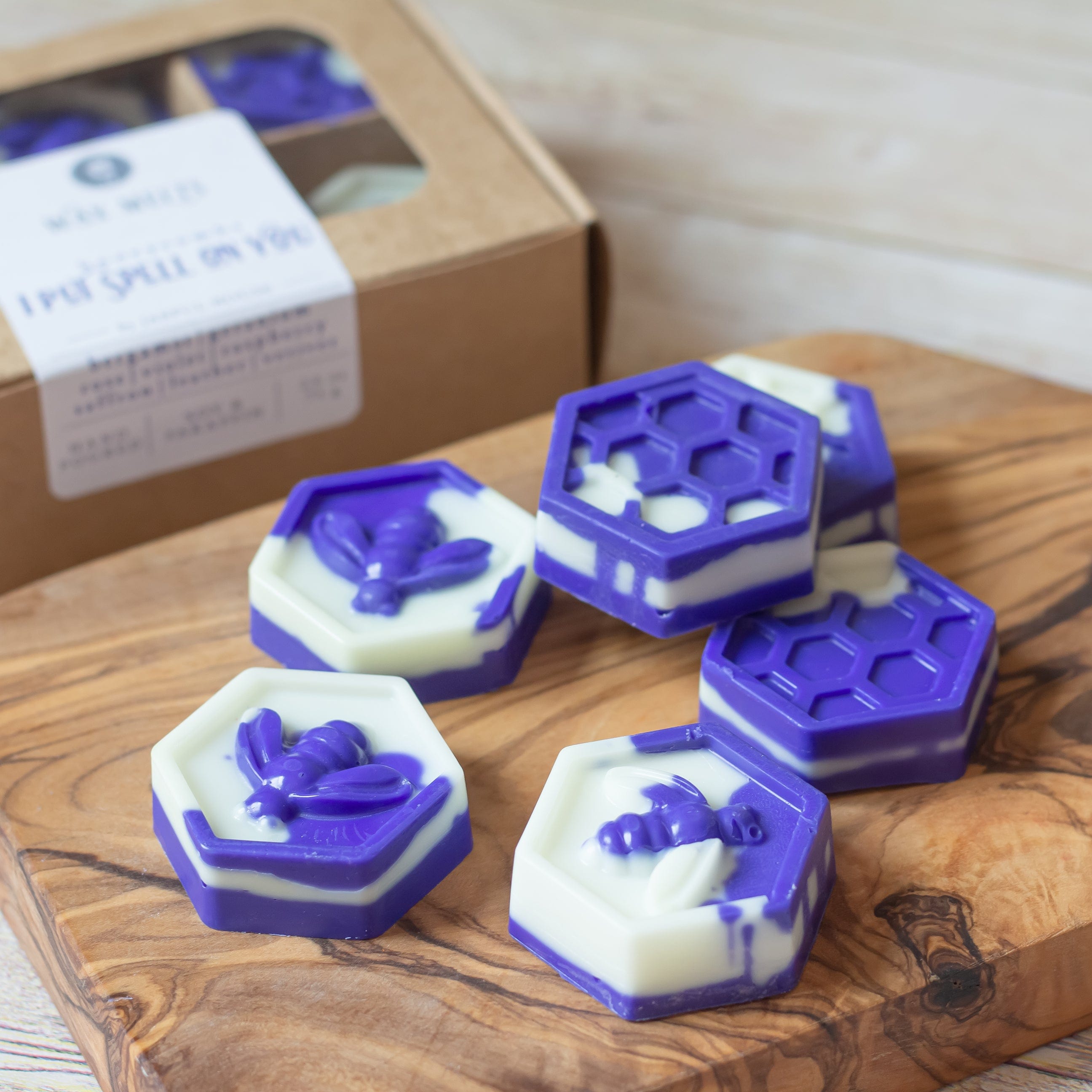 Scented Wax Melts Honeycombs I put a spell on you - Set of 6