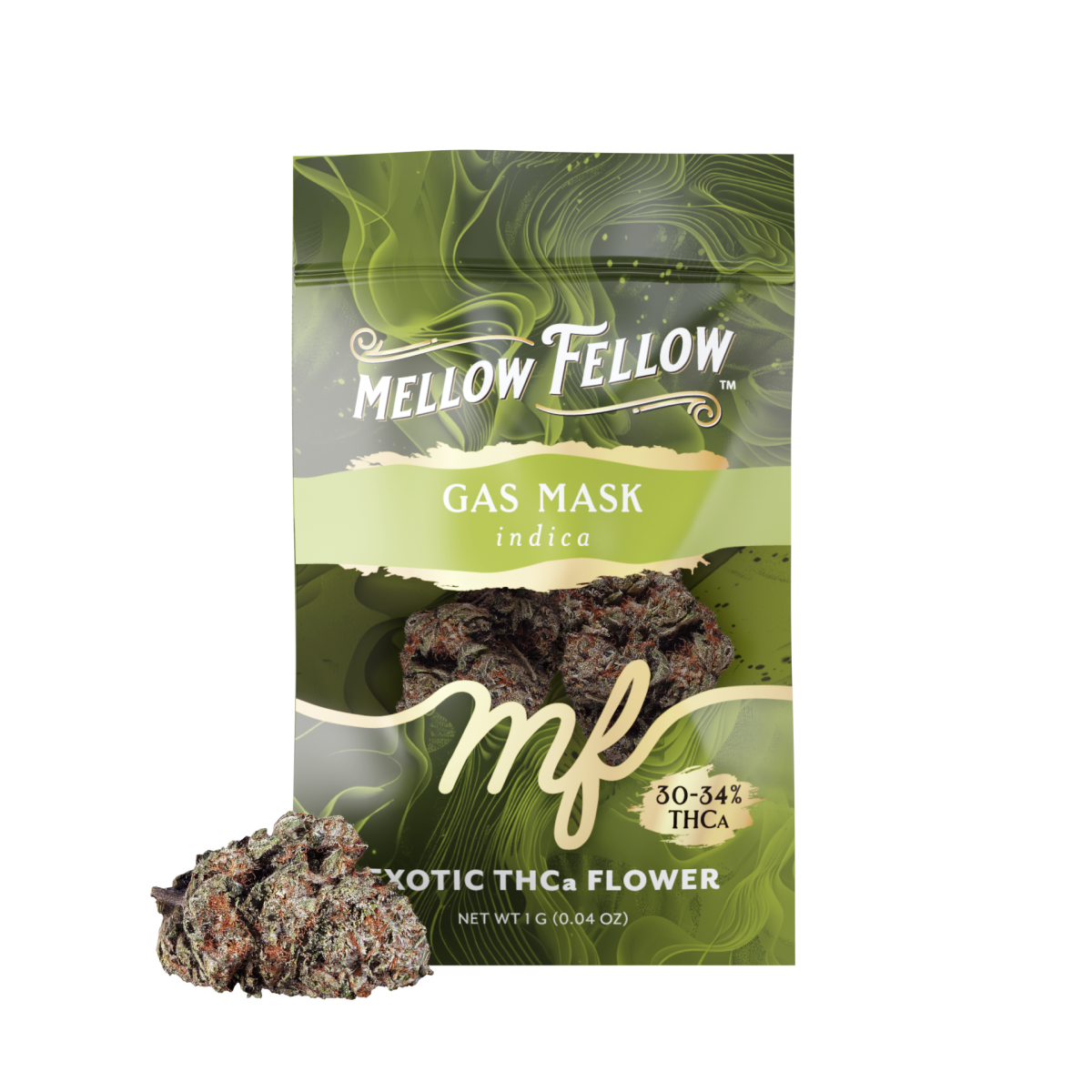 Exotic THCa Flower - 1g Sachets - Gas Mask (Indica)