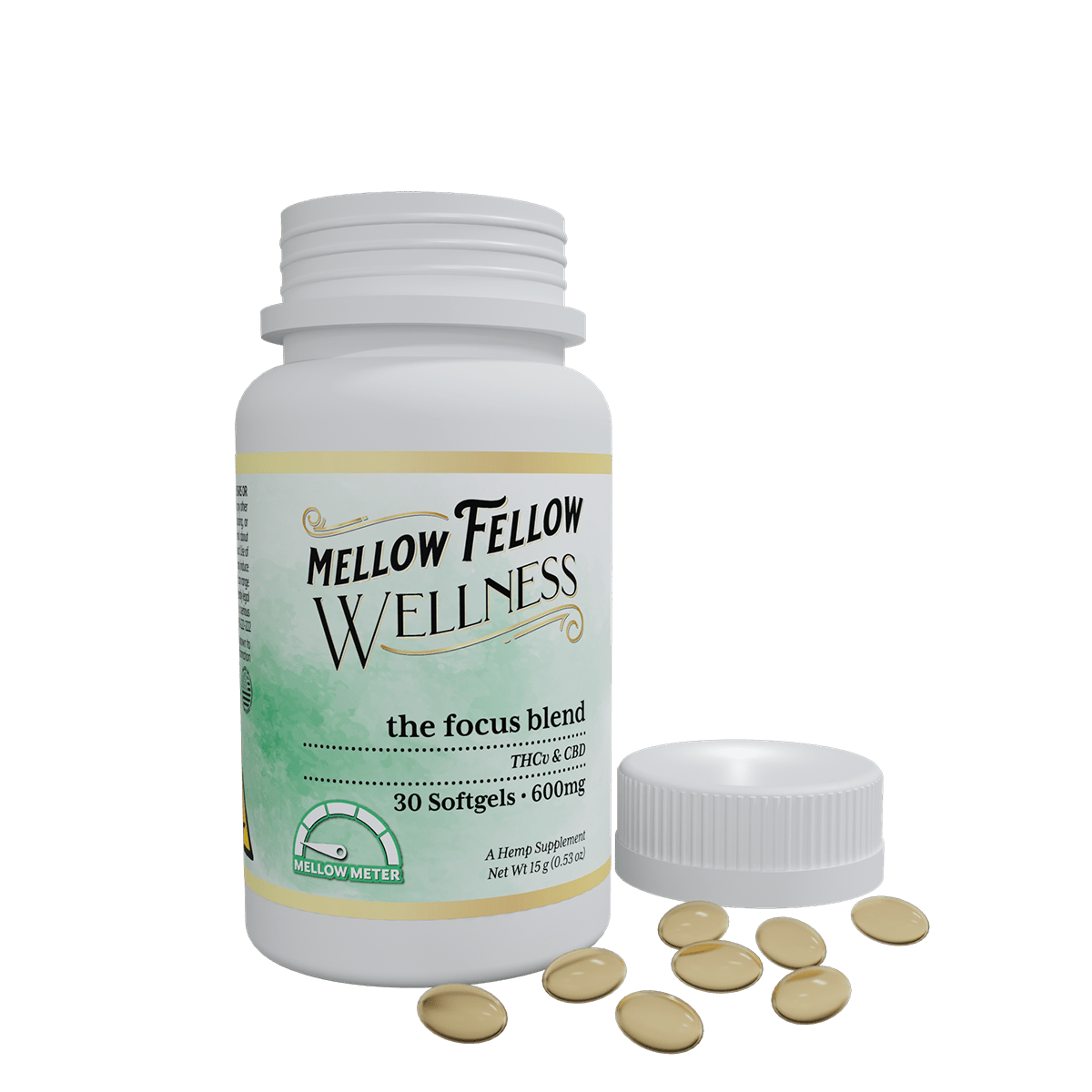 The Focus Blend Softgels - 600mg