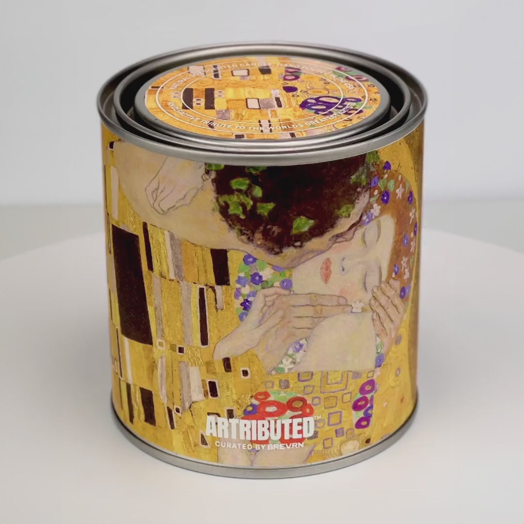 Artributed - Klimt The Kiss Candle