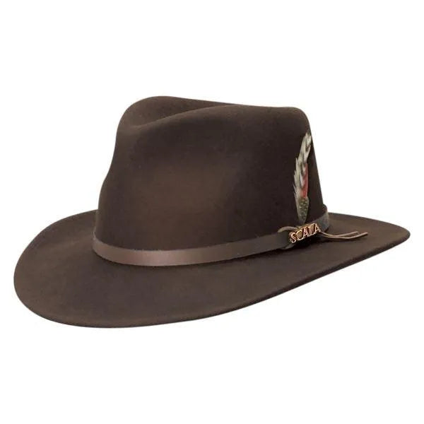 Scala Piscataway - Soft Wool Felt Outdoorsman Hat