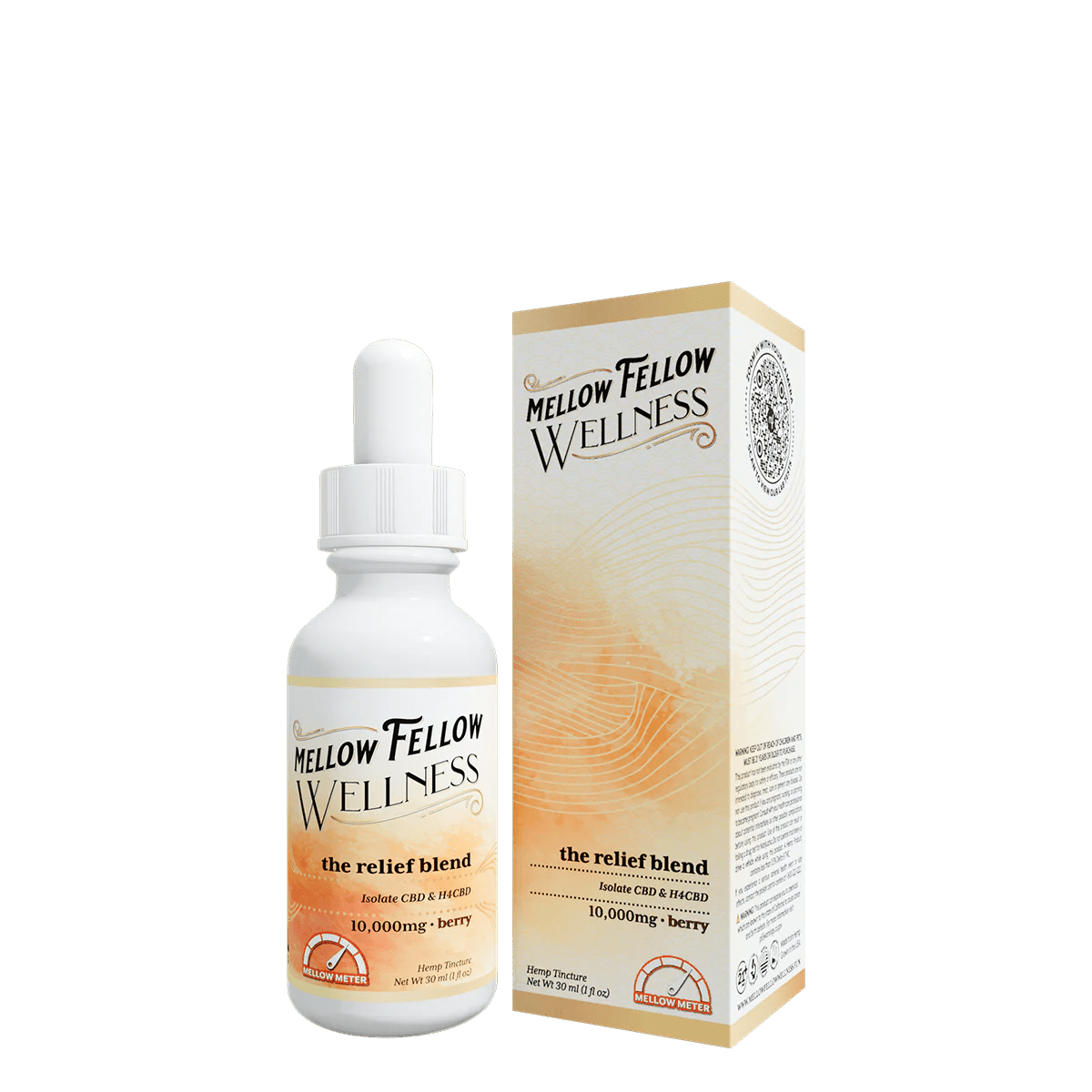 The Relief Blend CBD Tincture - 10,000mg - Berry