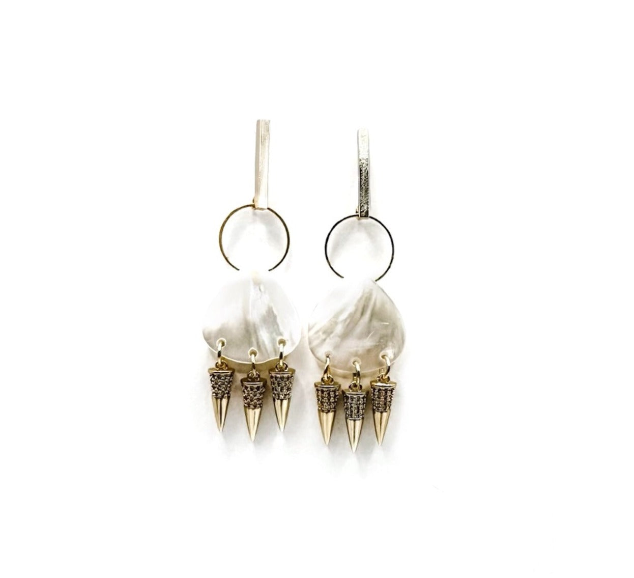 Shell Spike Dangle