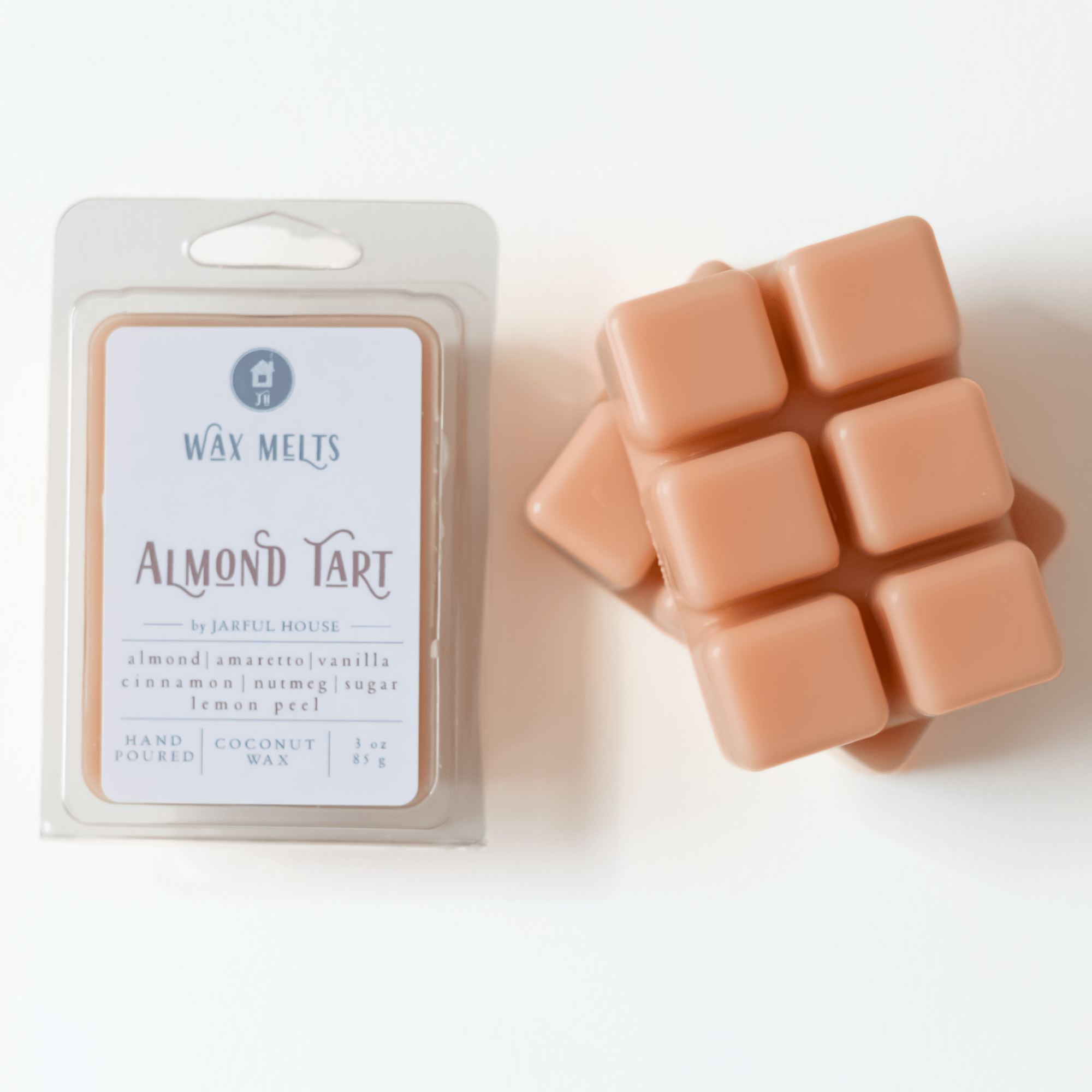 Almond Tarts Wax Melts | Cinnamon Nutmeg Lemon Amaretto Almond Vanilla