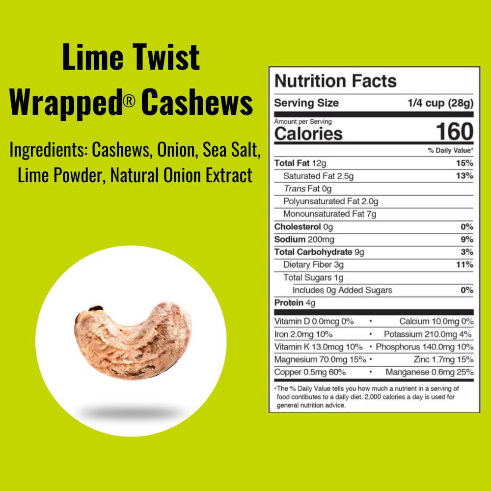 Keto Cashew Variety Pack | 6 Snack Packs