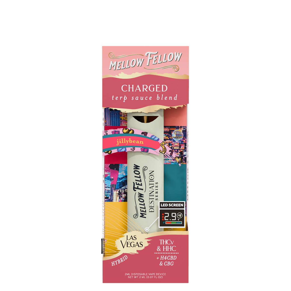 Charged Blend - Terp Sauce 2ml Disposable Vape - Jillybean (Hybrid)