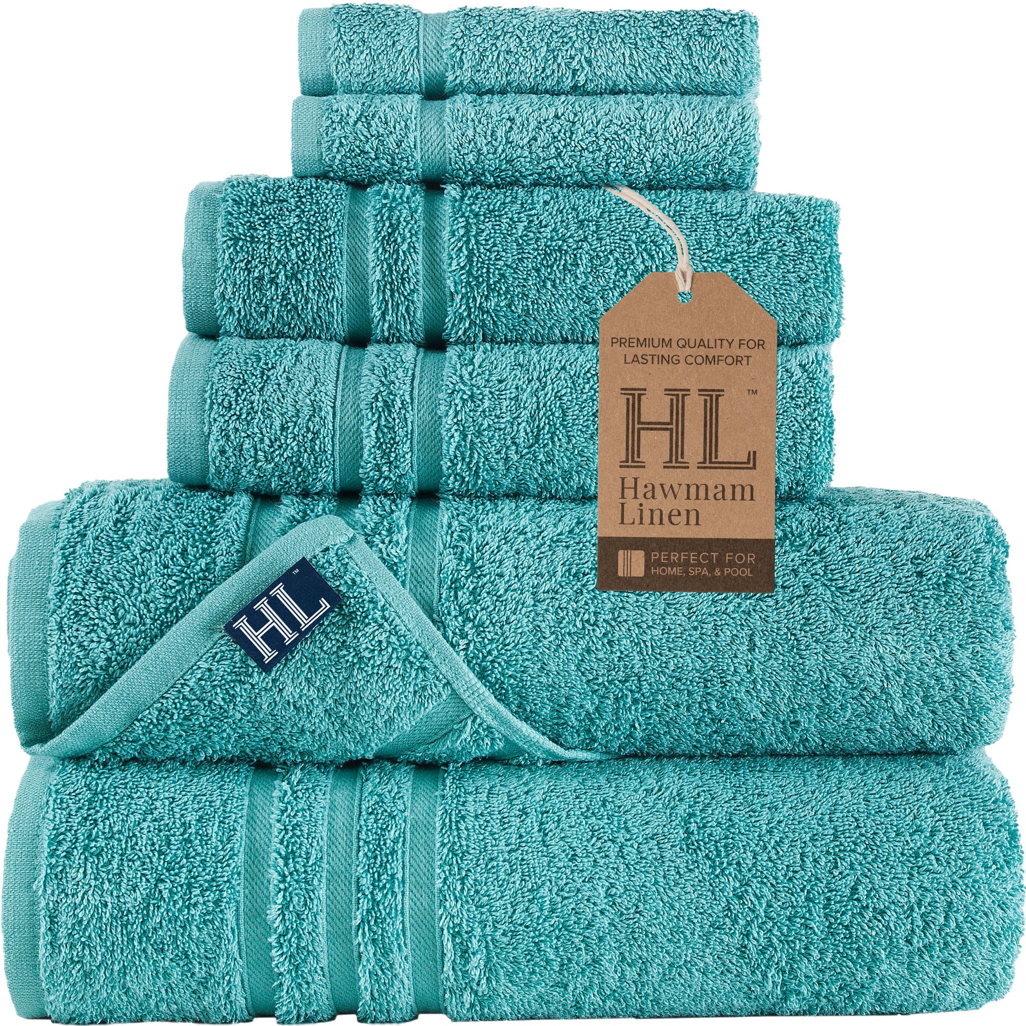 Classic Oasis Collection Bath Towels Bundle