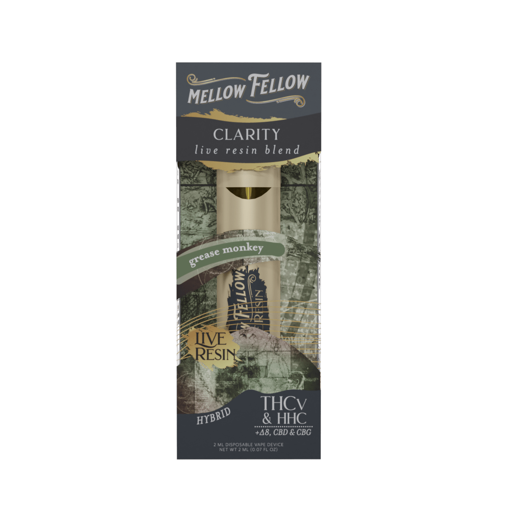Clarity Blend 2ml Live Resin Disposable Vape - Grease Monkey (Hybrid)