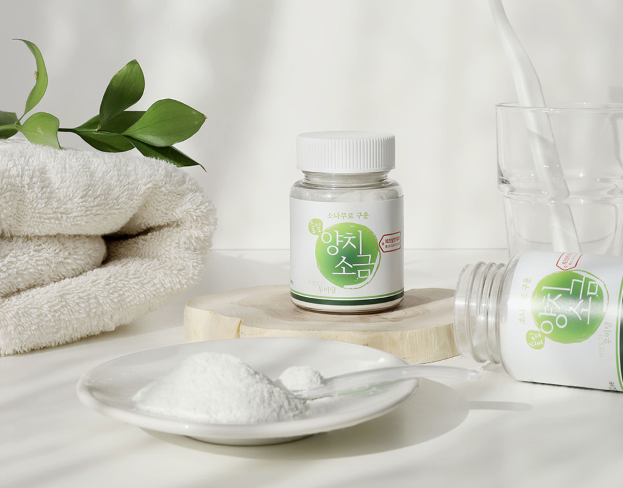 [Wooidang] Pure Refined Salt for Brushing Teeth * 2pk