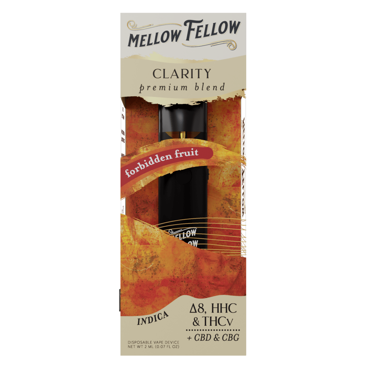 Clarity Blend 2ml Disposable Vape - Forbidden Fruit (Indica)