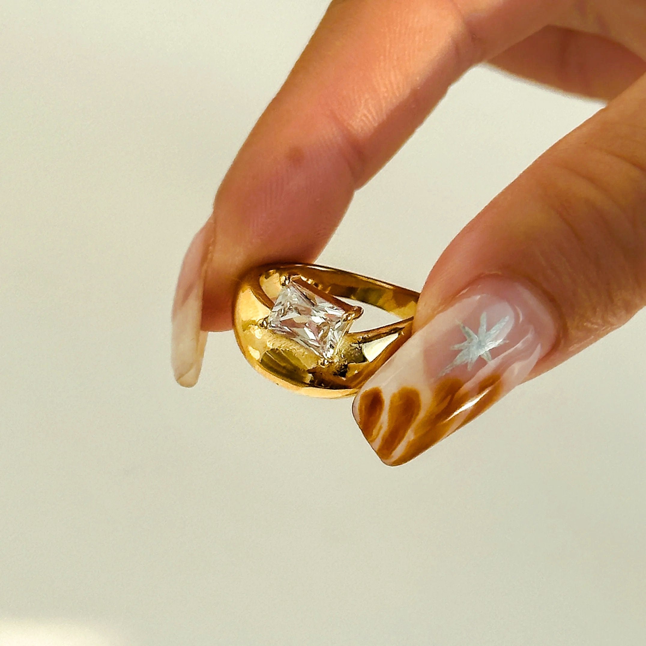 Gold Wave Ring