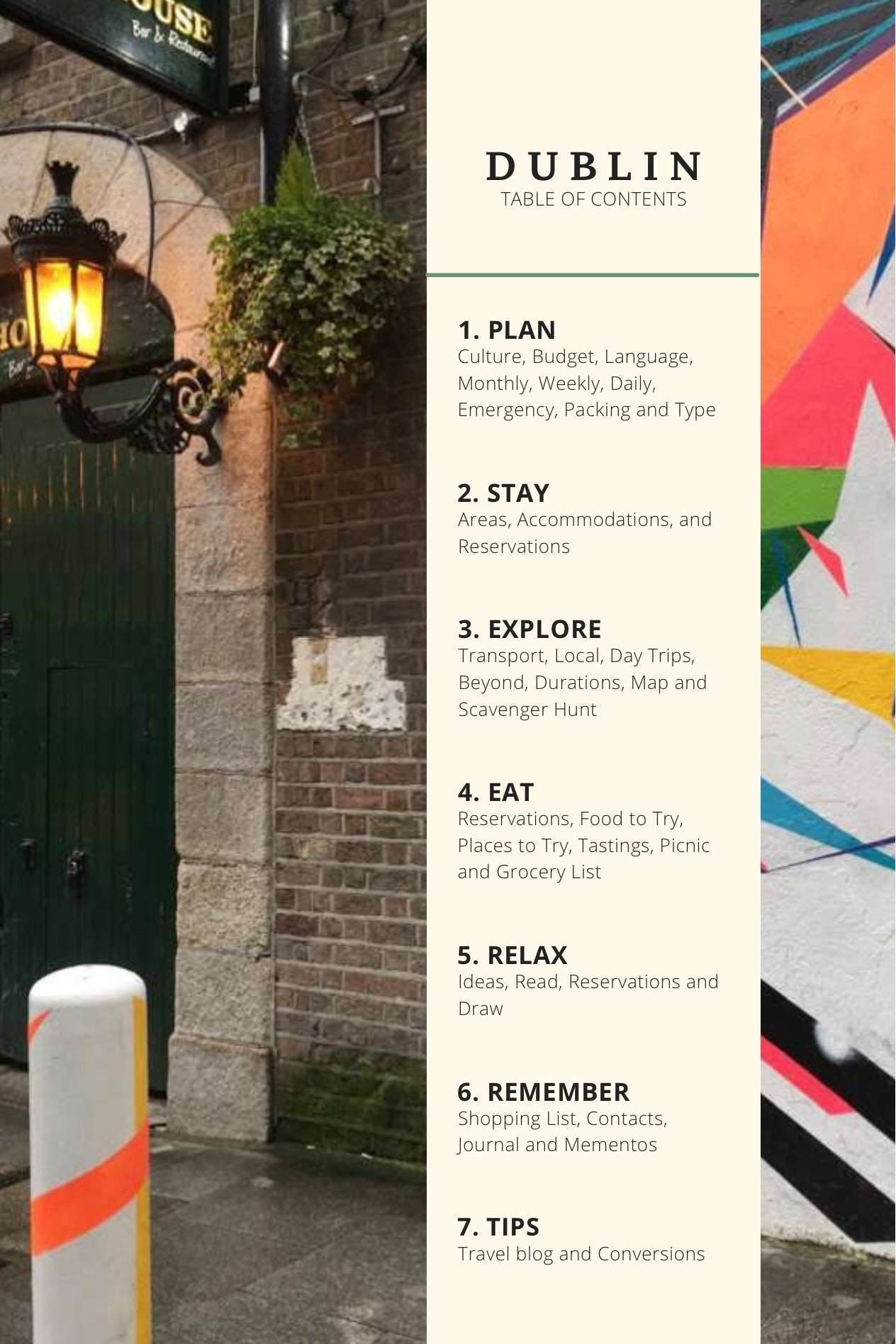 Dublin Trip Planner, An Ireland Guide for a Stress Free Journey