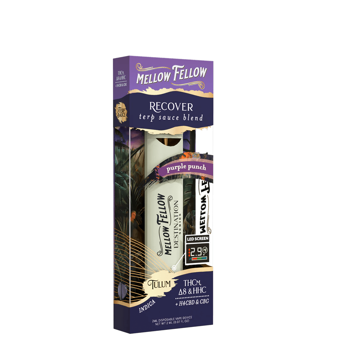 Recover Blend - Terp Sauce 2ml Disposable Vape - Purple Punch (Indica)