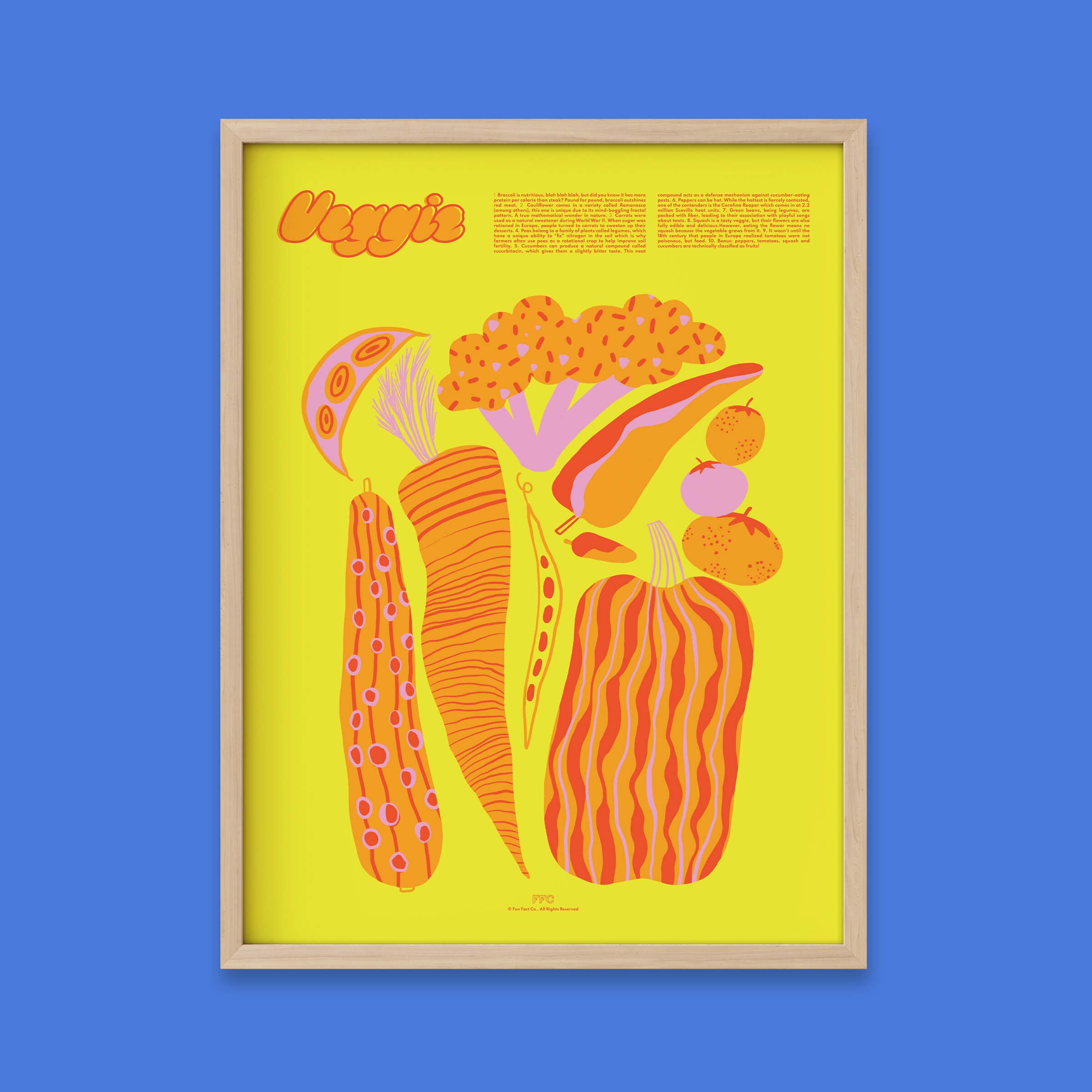 Veggie Fun Facts Print