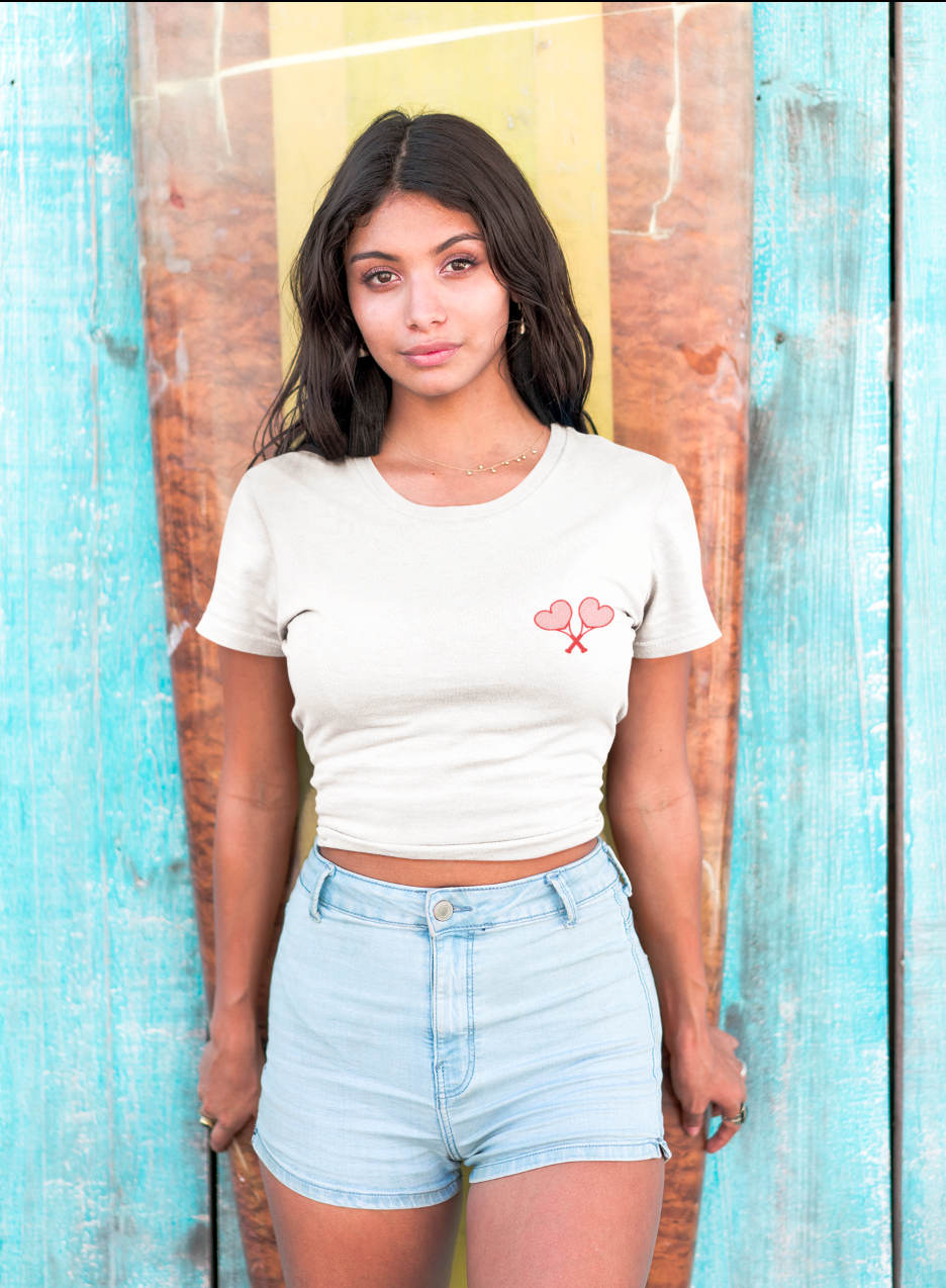 Love All Tennis Women's Heart Logo T-Shirt