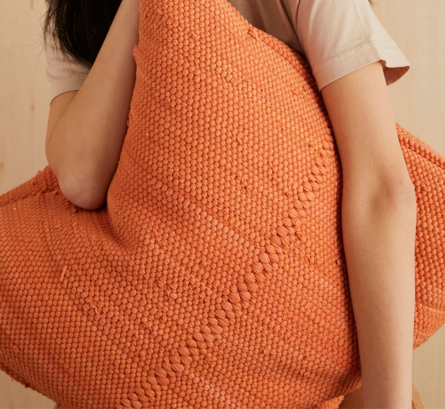 Chindi Pillow Cover