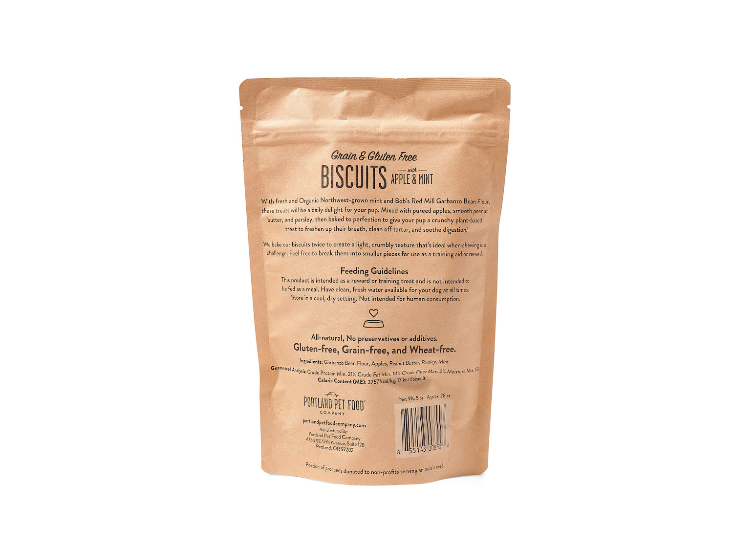 Grain & Gluten Free Apple & Mint Biscuits