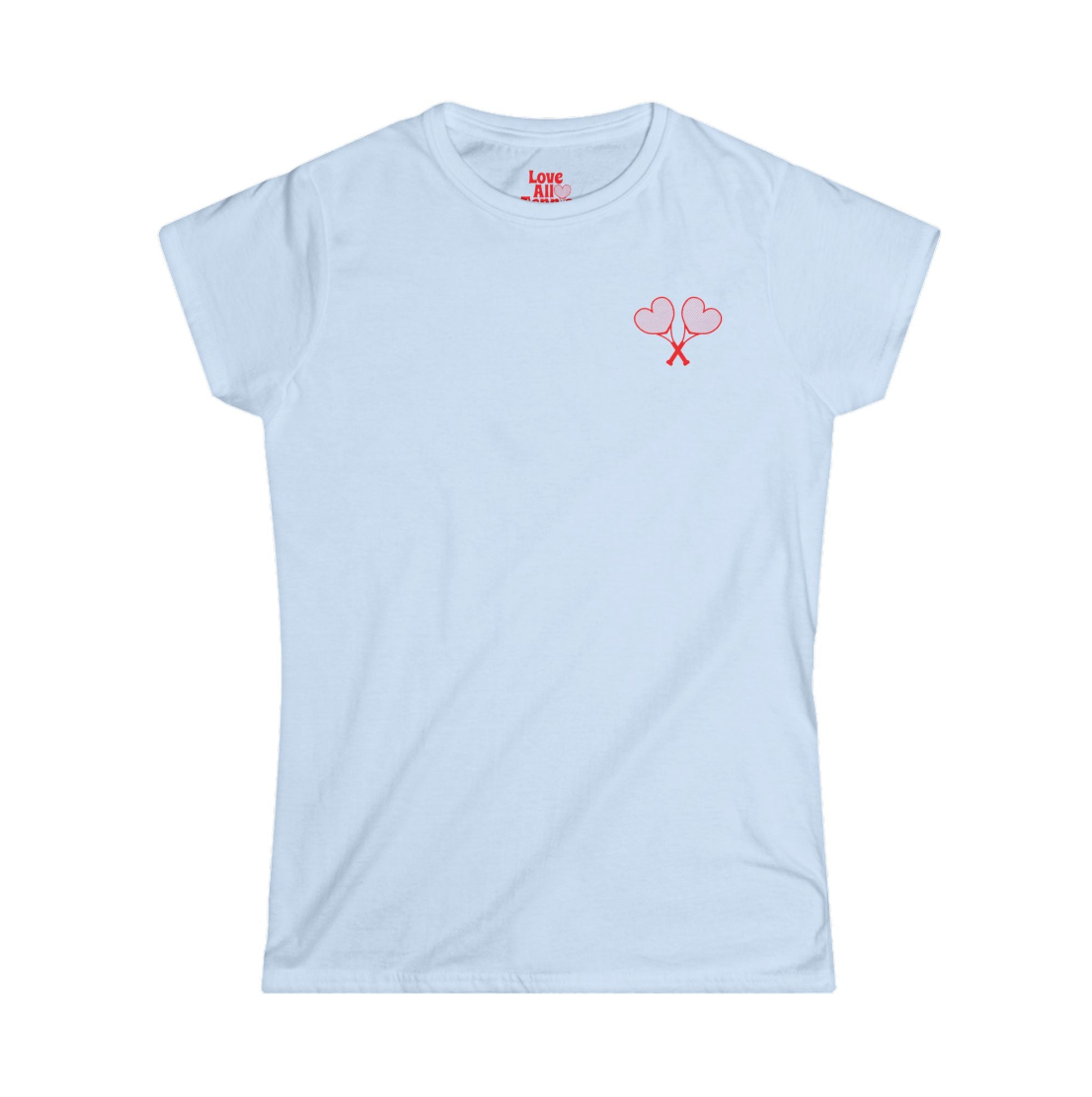 Love All Tennis Women's Heart Logo T-Shirt