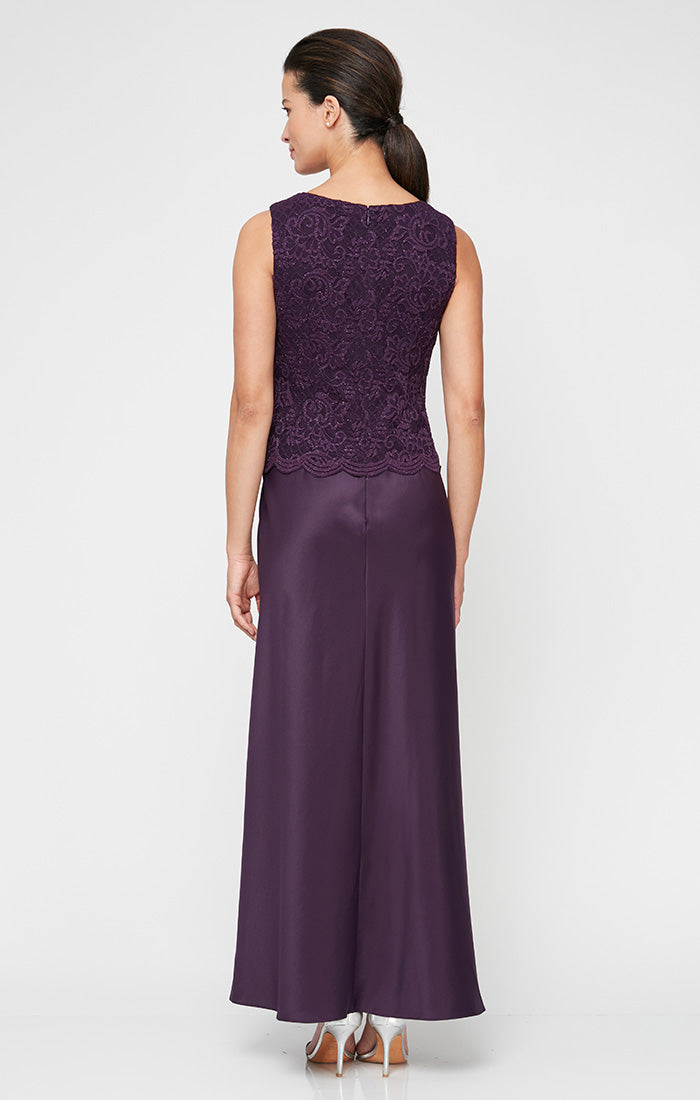 Bethany Glitter Lace Jacket Dress