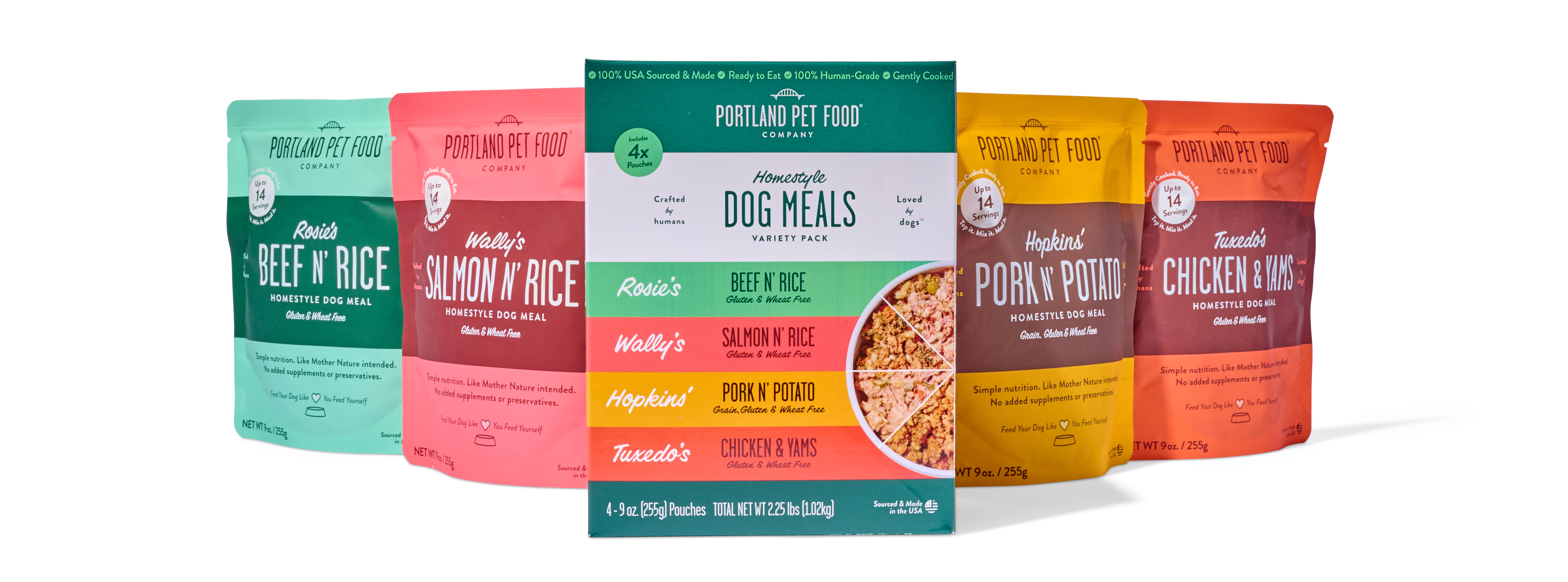 Homestyle Dog Meals Variety Pack