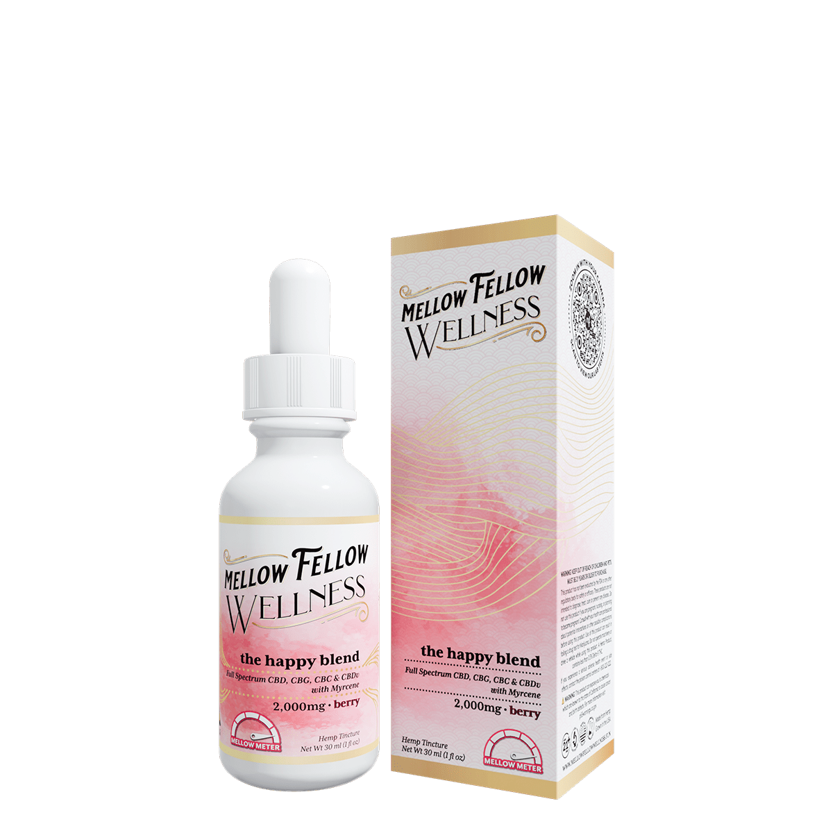 The Happy Blend CBD Tincture - 2000mg - Berry