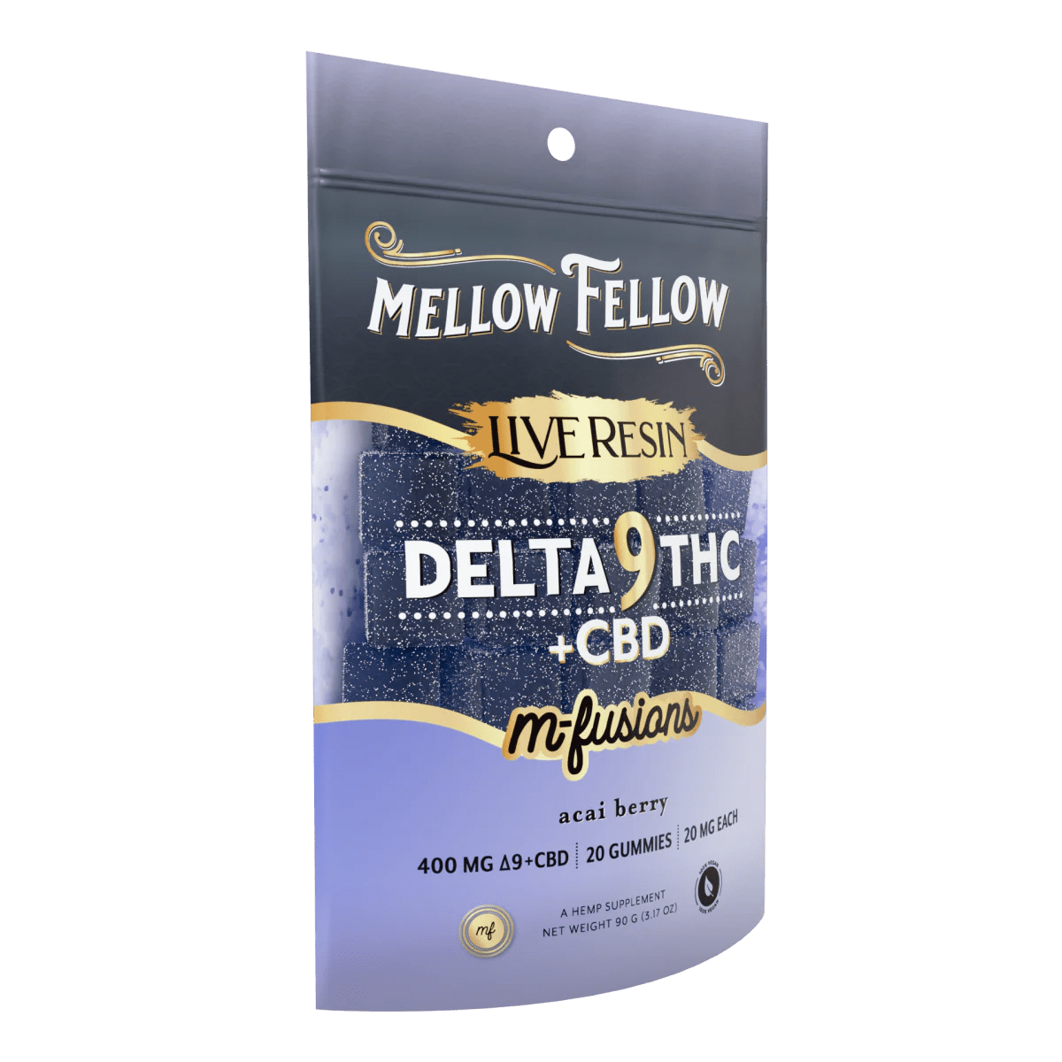 Delta 9 Live Resin Edibles 400mg - Acai
