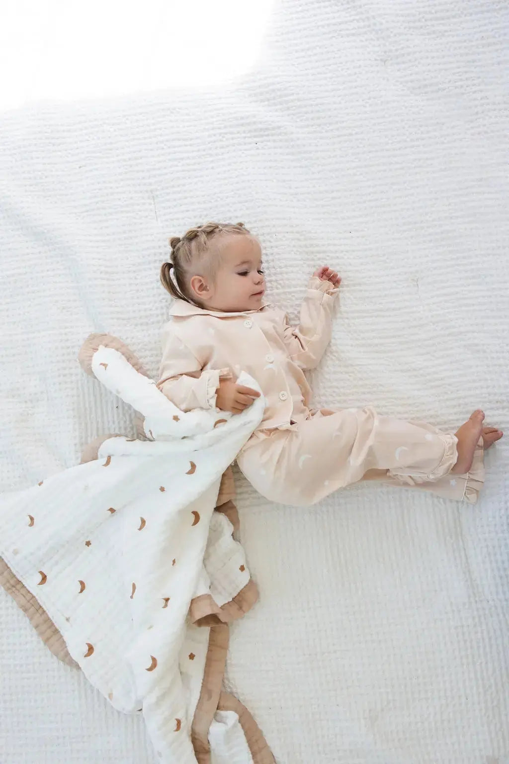 Moonlit Blanket + Ruffled Moonlit Pajamas Bundle