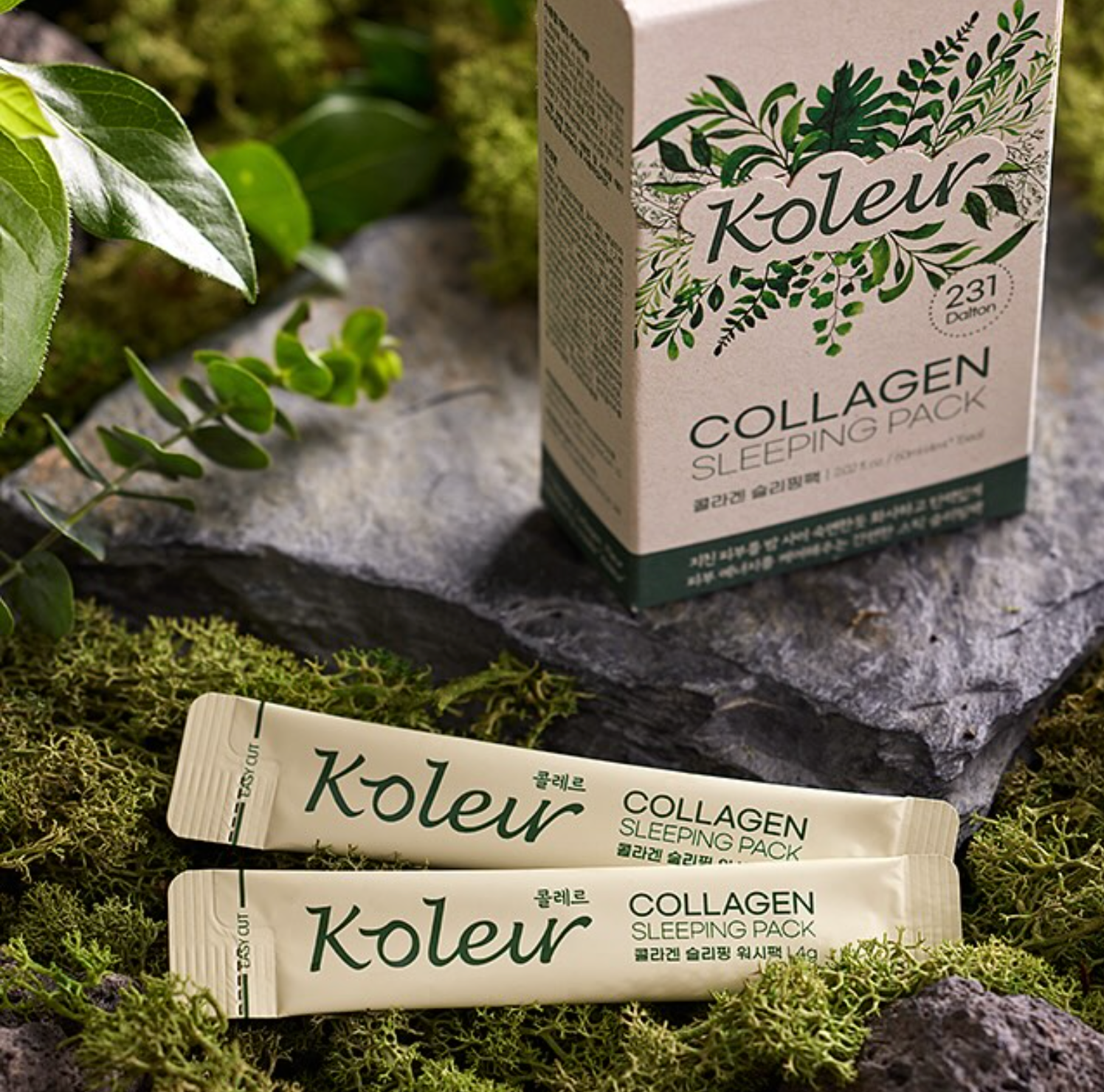 [Koleur] Collagen Sleeping Pack (4ml x 15packs)