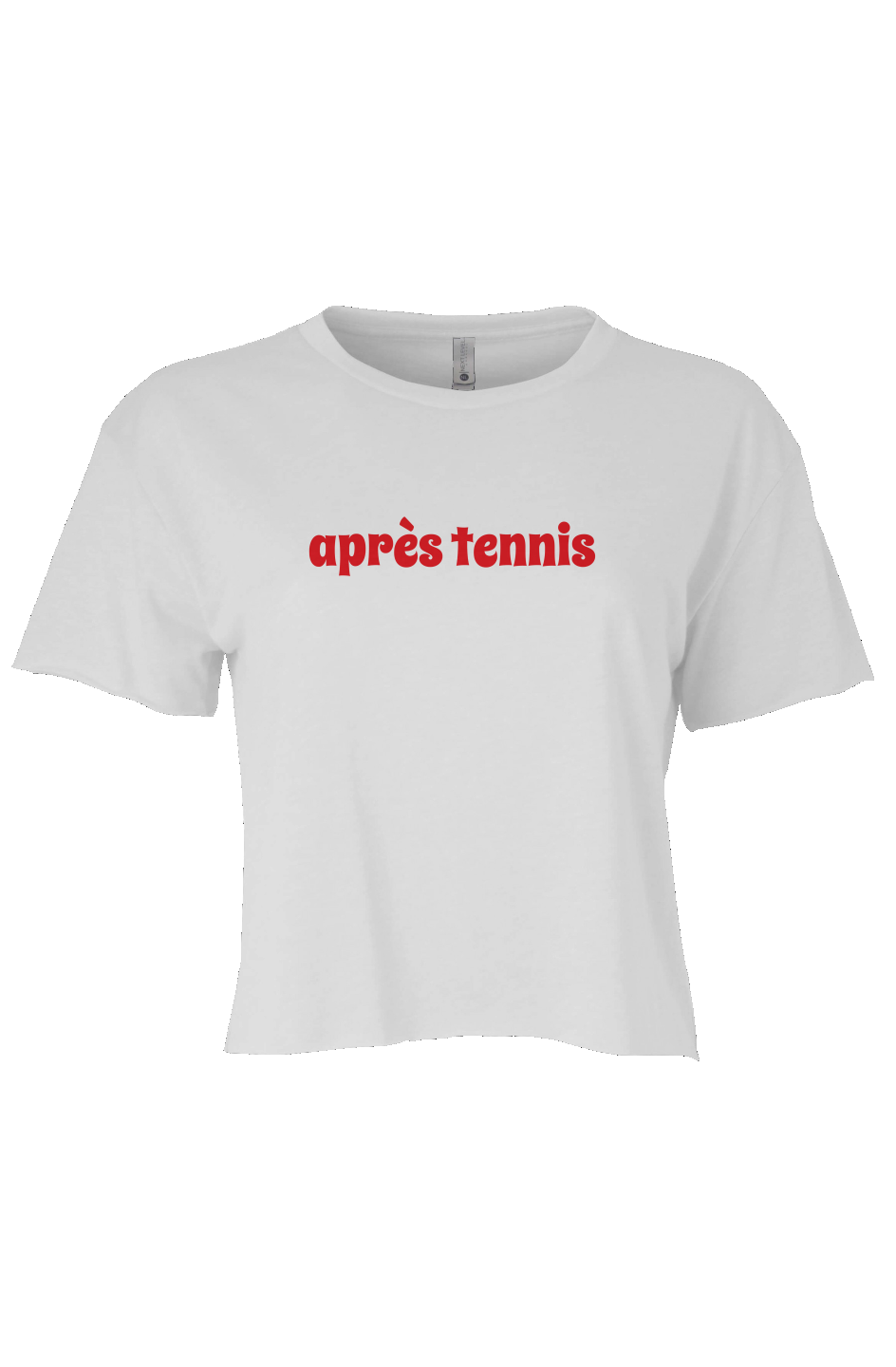 Love All Core Après Tennis Womens Crop T-Shirt
