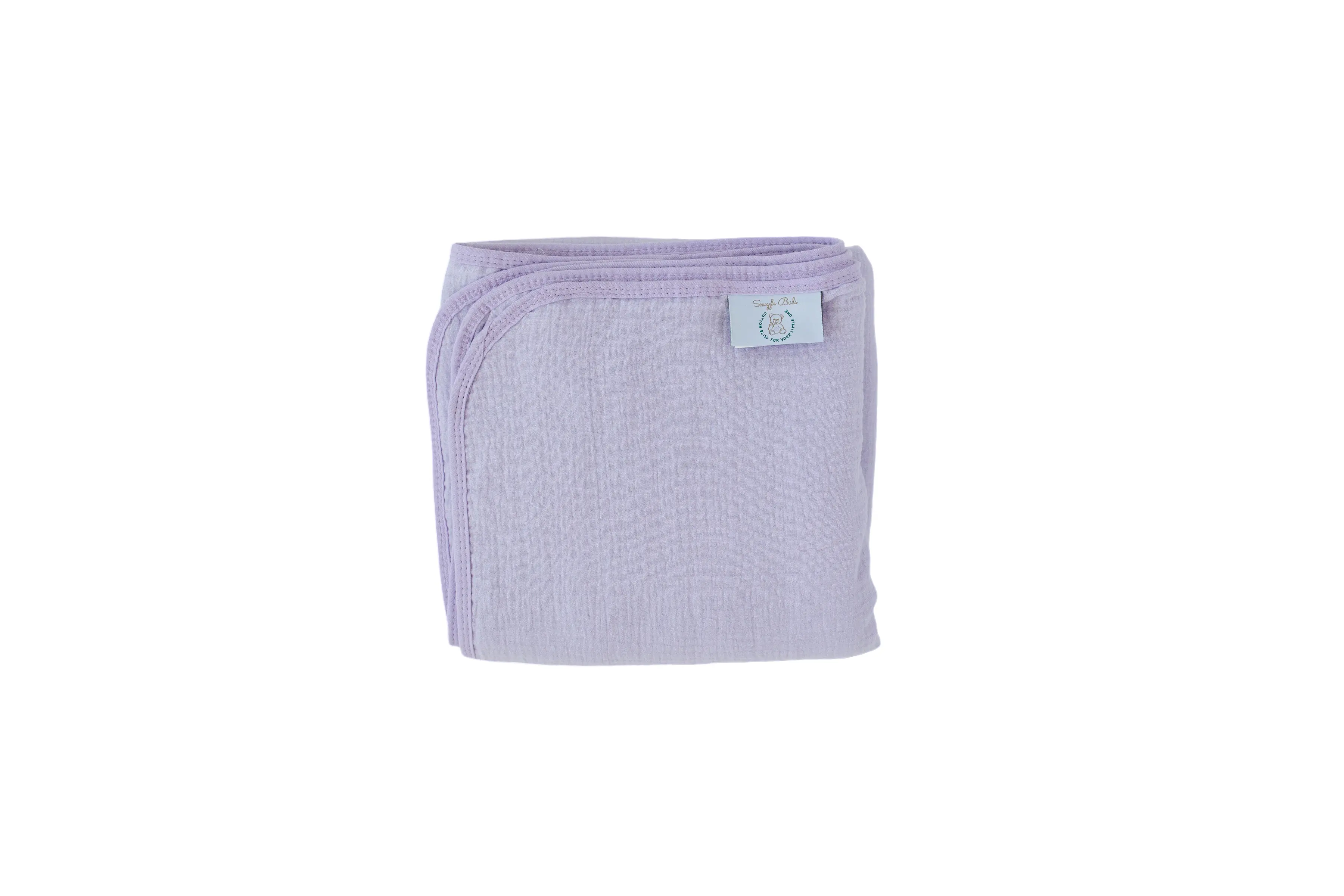 100% Muslin Cotton Blanket – Lavender Solid (Available in Two Sizes)