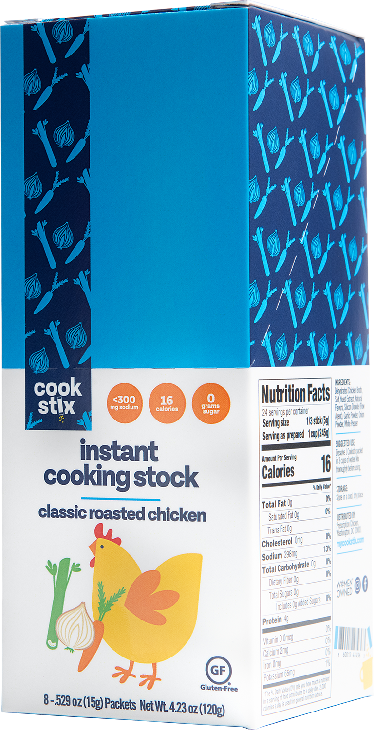 Classic Roasted Chicken Stock - 8 Stix