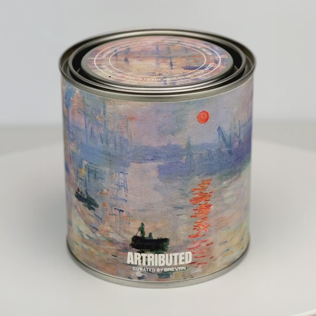 Artributed - Monet Impression, Sunrise Candle