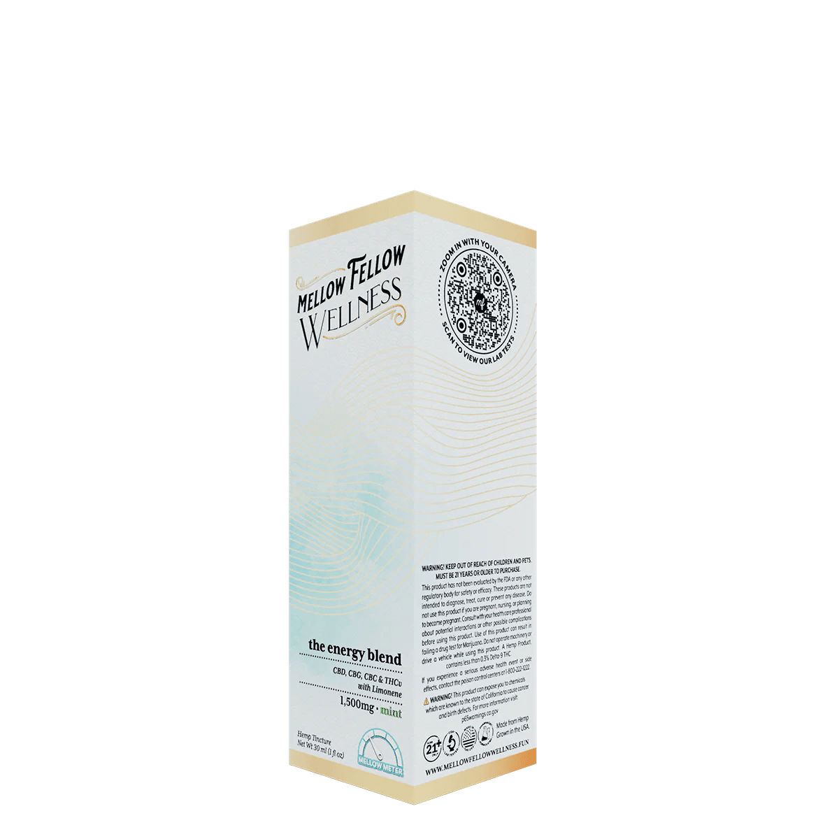 The Energy Blend CBD Tincture - 1500mg - Mint