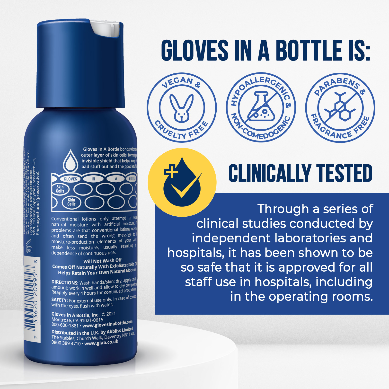 New Gloves In A Bottle "Travel Minis" - 3x2Oz Gift Pack