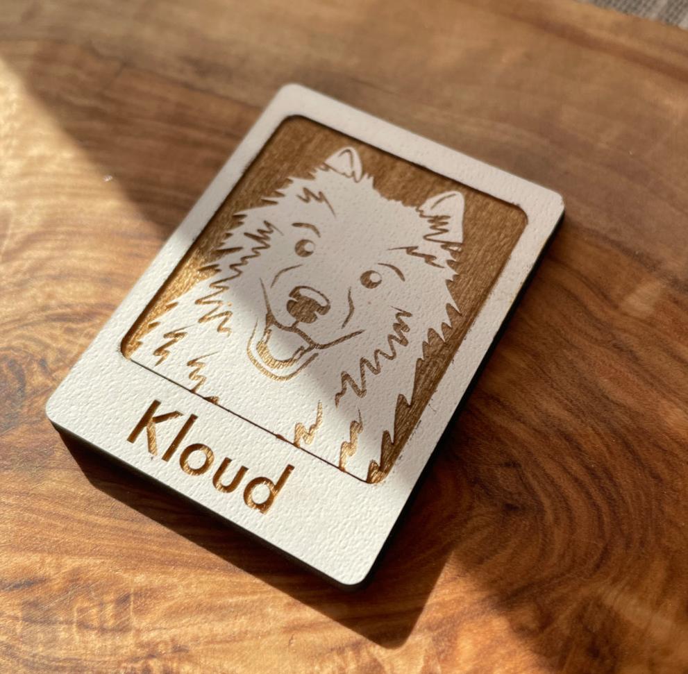 Custom Pet Portrait Magnet